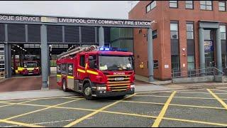 Merseyside Fire & Rescue Service - M11P1 M11A1 Liverpool City Rescue Pump and CPL Turnout