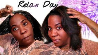 START → FINISH RELAXER DAY RELAXER ROUTINE: HOW I RELAX My Hair