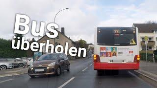 Bus überholen: Wie es richtig geht I Führerschein Klasse B