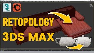 How To Use Retopology Modifier 3ds Max | Eris Graphic