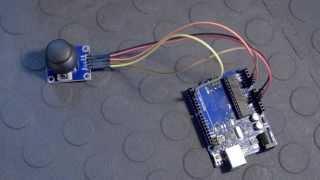 How to connect and use an Analog Joystick with an Arduino - Tutorial