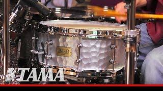 TAMA S.L.P. Vintage Hammered Steel Snare Drum