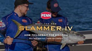 PENN Slammer IV - How To Livebait For Kingfish