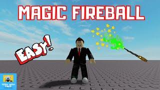 How to Make a Magic Fireball That You Can Throw- Roblox Studio Tutorial