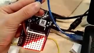 Genuino 101 Project:Gravity LED Matrix