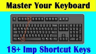 Top 20 Amazing Keyboard Shortcuts You Must Know | Complete Keyboard Tutorial | A to Z Shortcut Keys