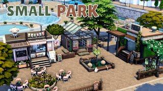 Маленький парк Симс 4  Small park The Sims 4 | Строительство | NO CC