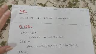 SQL VS PL/SQL VS T-Sql (WITH EXAMPLES)