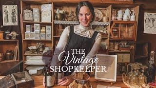 The Vintage Shopkeeper: The Grand Opening ️ A period piece-inspired story | Short movie & ASMR