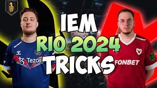 Pro Nades at Mirage, Nuke and Inferno (IEM Rio 2024)