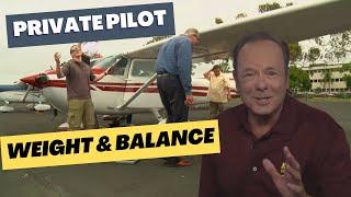 Weight and Balance Explained // Private Pilot Ground School & Written Test Prep