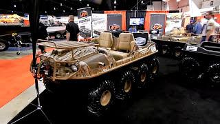 ARGO Amphibious ALL TERRAIN OFF-ROAD Vehicles at Toronto Sportsmen's Show