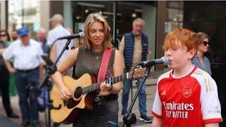 '13 Year old kid BEAUTIFUL IRISH voice Ed Sheeran Supermarket Flowers | Allie Sherlock cover &