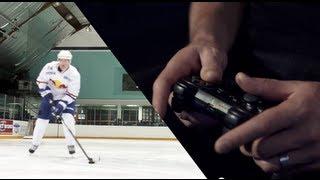 Pro hockey player Dion Phaneuf plays NHL 14 - Reality Check