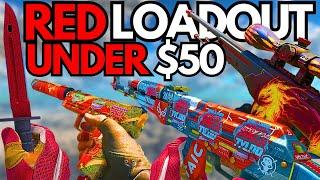 BEST CHEAP RED Inventory for CS2! (BUDGET RED Skins Loadout Under $50)