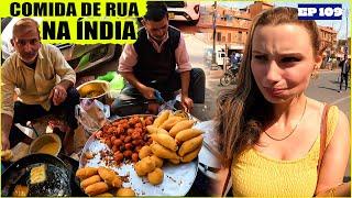 PROVANDO COMIDAS DE RUA NA ÍNDIA  | É realmente SUJA?