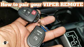 How to pair your viper ds4 or ds4+ remote