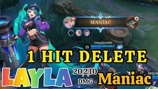 20 KILL + MANIAC LAYLA BUILD ONE SHOT |ENEMIES WIPE OUT