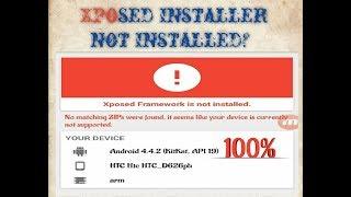 Xposed Installer Not Installed?  how to fixed it? lasted trips 2019