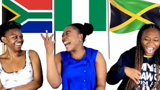 SLANG CHALLENGE | JAMAICAN VS NIGERIAN VS SOUTH AFRICAN