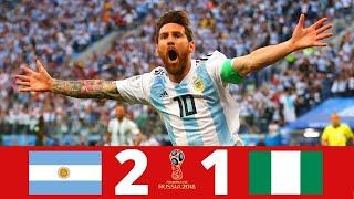 Argentina vs Nigeria 2-1 | World Cup 2018 Highlights and Goals