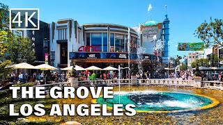 [4K] The Grove at Farmers Market - Los Angeles California - Walking Tour