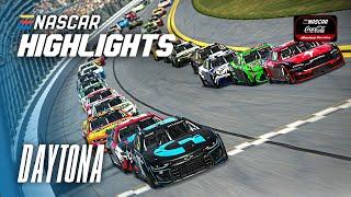 iRacing at Daytona Race Highlights! eNASCAR Coca-Cola iRacing Series