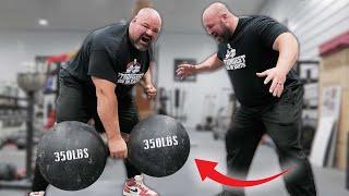 I BOUGHT THE HEAVIEST GLOBE DUMBBELL IN THE WORLD | 350LBS