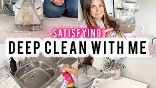 SATISFYING CLEANING • CARPET CLEANING • DEEP CLEAN • HOME REFRESH | #cleanwithme2024