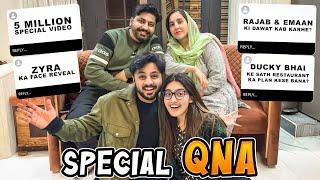 OUR FIRST QNA WITH BHAI & BHABHI|Rajab & Eman Ki Dawat Kab Ker Rhye?|Restaurant Ka Plan Kesy Bna?