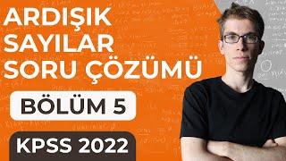 5- KPSS Matematik - Ardışık Sayılar Soru Çözümü -1