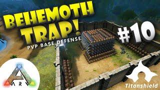 ARK PVP Building TIPS #10 - Behemoth Trap! [Titanshield GaminG]