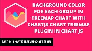 BackgroundColor For Each Group in Treemap Chart chartjs-chart-treemap plugin in Chart JS | Part 14