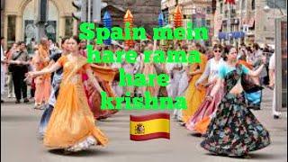 Spain mein hare Rama Hare Krishna