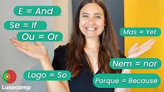 European Portuguese | 7 Connectors to Boost your Sentences (Beginners)