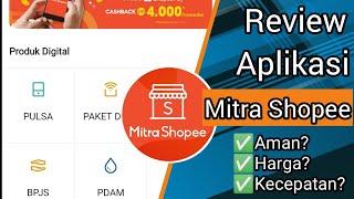 Review Aplikasi Mitra Shopee | Aplikasi Jual Pulsa Termurah dan Terpercaya 2021