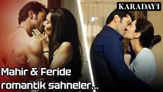 Mahir ve Feride Romantik Sahneler  | Karadayı