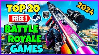 TOP 20 *FREE* Battle Royale Games to play in Early 2024(Steam/Epic)