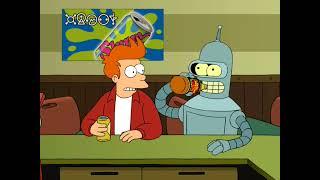futurama s1 e1  Fry meets Bender  futurama suicide booth 1080p