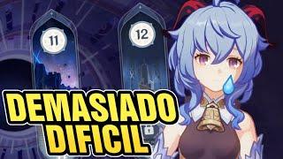 Sufro con Ganyu F2P en el nuevo abismo 2.4 - Genshin Impact