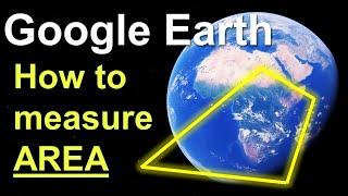 How to measure area in Google Earth