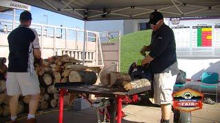 Split Second Kinetic Log Splitter at the MOTHER EARTH NEWS FAIR