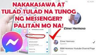 PAANO PALITAN ANG RINGTONE SA MESSENGER | HOW TO CHANGE RINGTONE IN MESSENGER | CUSTOM RINGTONE