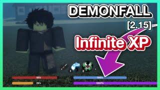 Roblox  Demonfall Infinite XP Glitch/hack - level 50 in 10 minutes