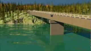 Road and Bridge Technical Animation