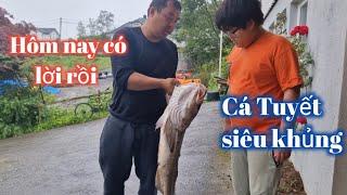 [247] Nghe Tâm Sự Của Minh Hoàng/ Hôm Nay Ba Minh Đánh Lưới Được Cá Tuyết Khủng.