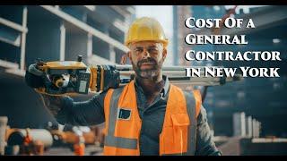 How much does a general contractor in New York City cost