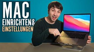 Mac einrichten: 10 WICHTIGE Einstellungen für dein MacBook | Apps, Tipps und Tricks (Deutsch)