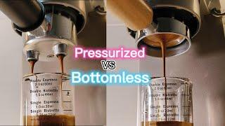 Delonghi Dedica | Pressurized vs Bottomless | Better Crema #coffee #crema #espresso