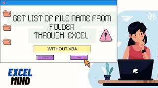 Get List Of File In Folder Without VBA